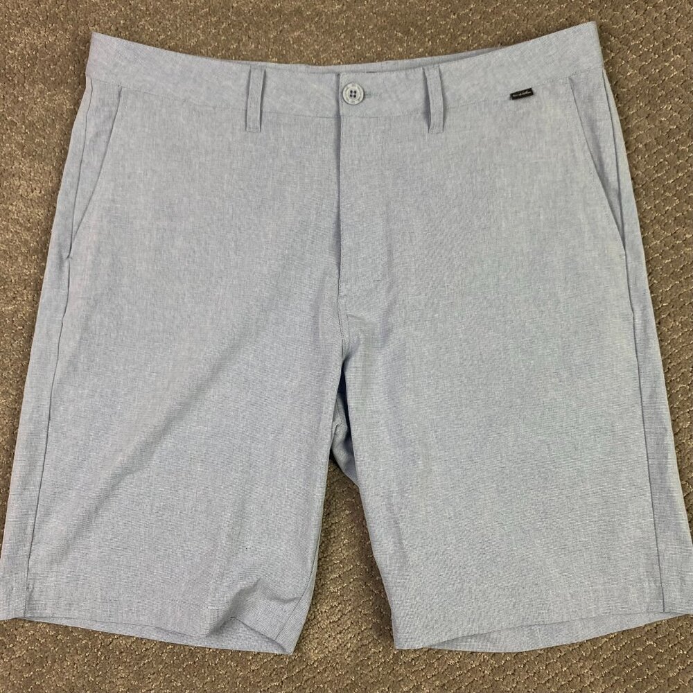 Travis Mathew Shorts Men's 36 Blue Stretch